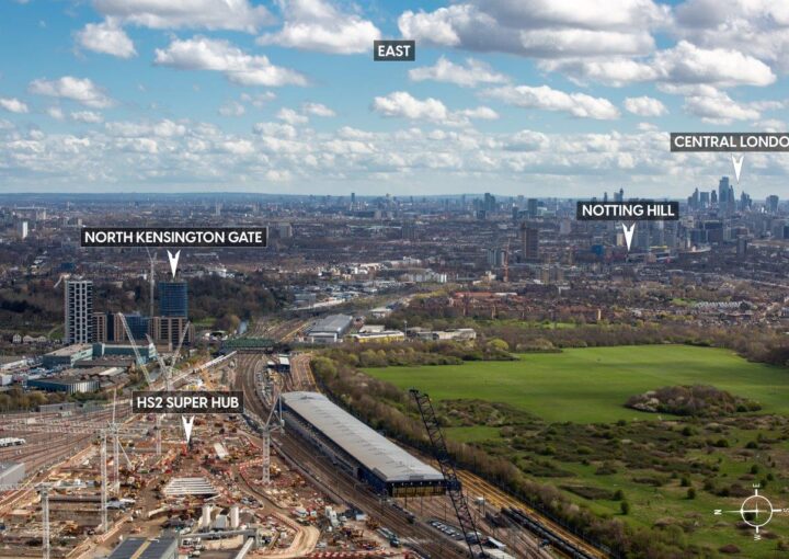 10- North Kensington Gate Doğu Yönü Manzarası