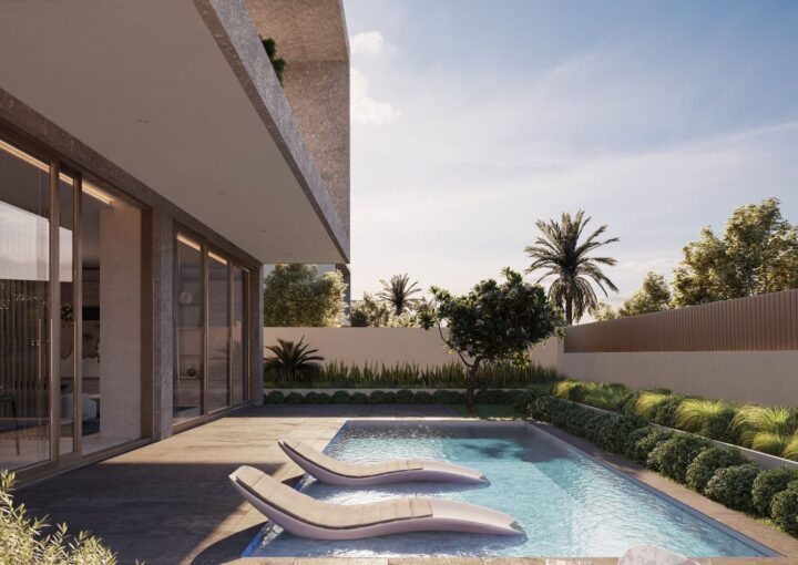 Nawayef East Hill Homes villa yüzme havuzu