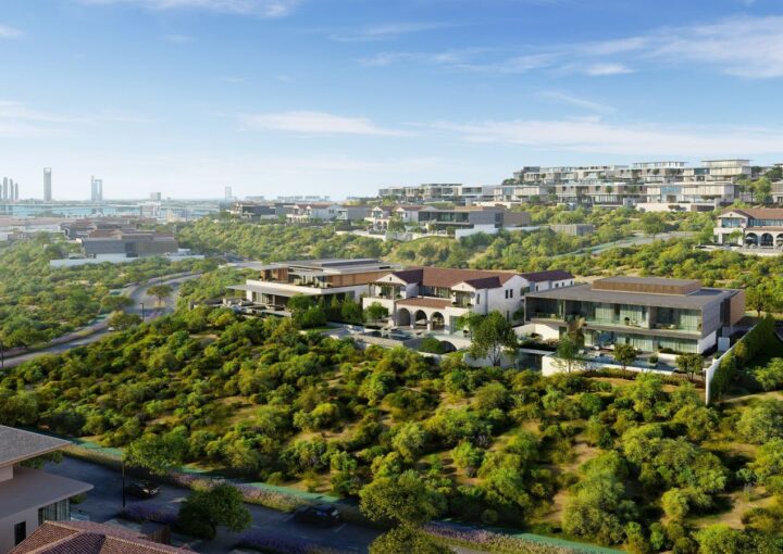 Nawayef East Hill tepelik arazi havadan görünüm