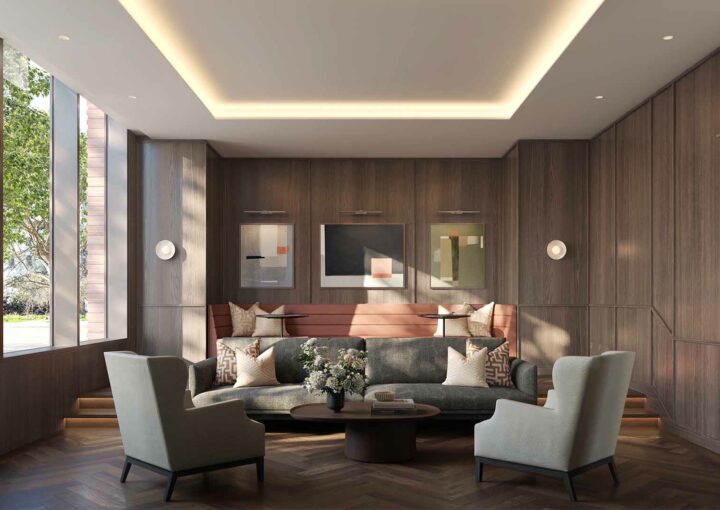 100 Avenue Road sakinlere özel salon